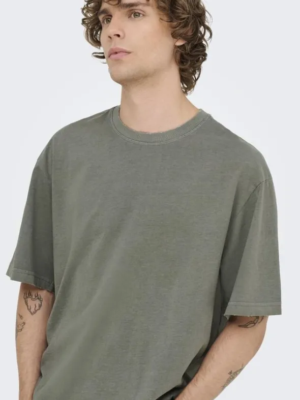 ONSDISTRESS RLX SS TEE NOOS