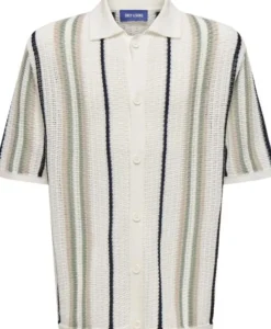 OSJLEON REG SS SHIRT KNT