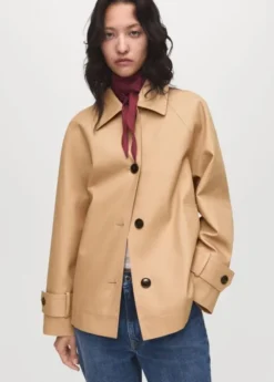 OVERSIZED COTTON PARKA. -- TROPIC