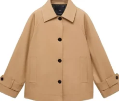 OVERSIZED COTTON PARKA. -- TROPIC