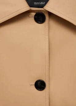 OVERSIZED COTTON PARKA. -- TROPIC