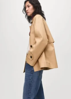 OVERSIZED COTTON PARKA. -- TROPIC