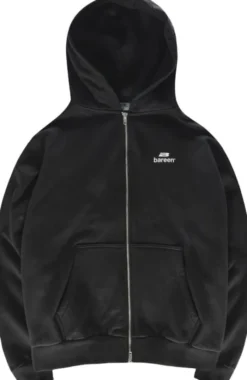 Oversized Zip Hoodie Logo