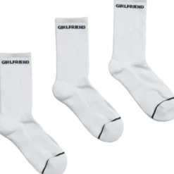 3-Pack Girlfriend Crew Sock