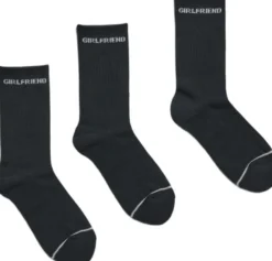 3-Pack Girlfriend Crew Sock