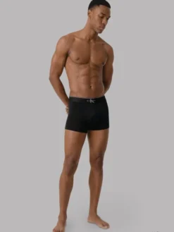 3-Pack Monogram Logo Waistband Trunks