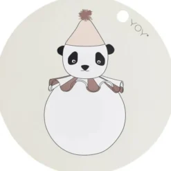 Panda Pompom Dækkeserviet