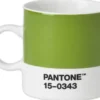 Pantone ESPRESSO CUP Greenery 15-0343