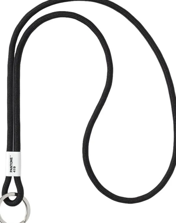Pantone KEY CHAIN LONG Black 419