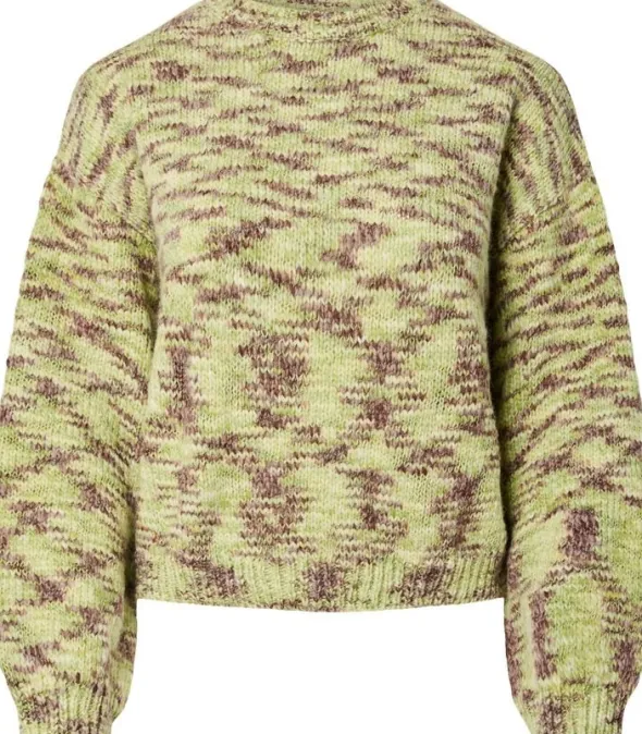 PCFILLA LS O-NECK PULLOVER KNIT D2D