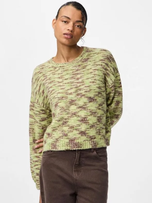 PCFILLA LS O-NECK PULLOVER KNIT D2D