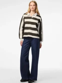PCFILUCCA LS LOOSE POLO SHIRT JRS D