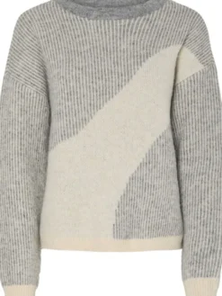 PCLINNA O-NECK LOOSE KNIT PWP BC