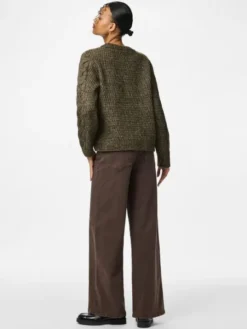 PCNINA LS O-NECK KNIT NOOS BC