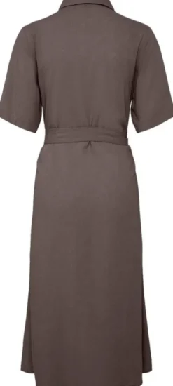 PCPIA 2/4 MIDI SHIRT DRESS WVN NOOS