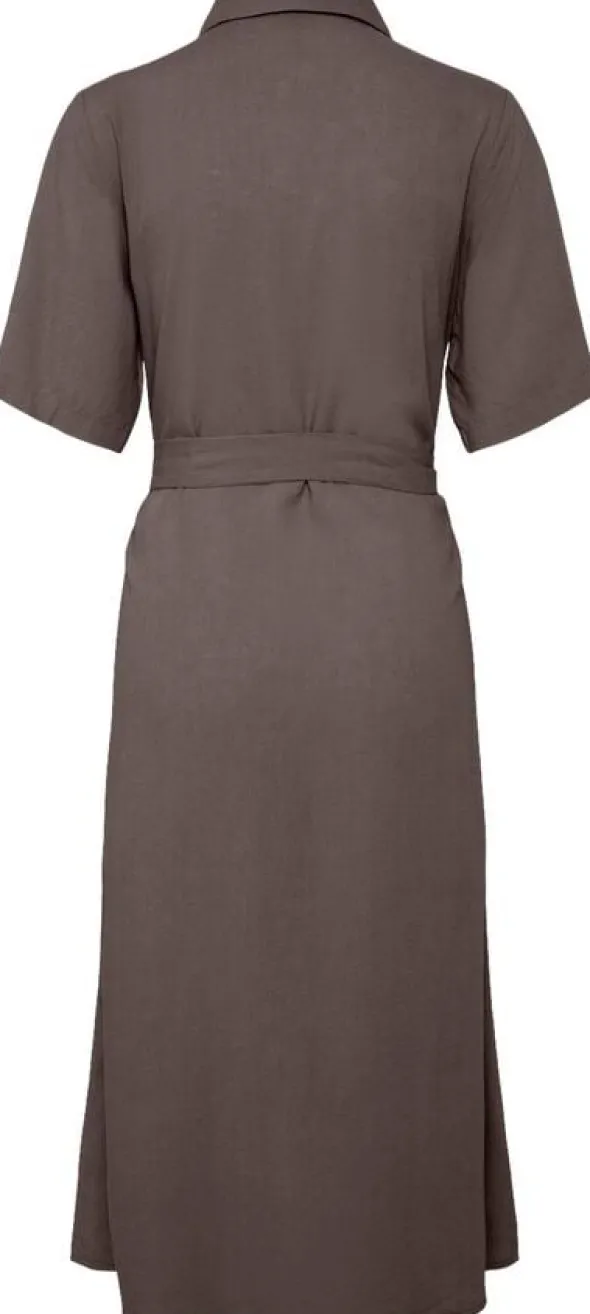 PCPIA 2/4 MIDI SHIRT DRESS WVN NOOS