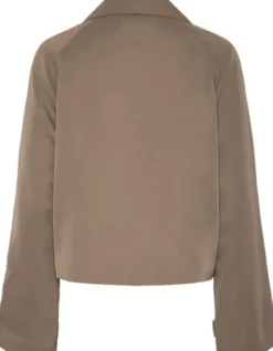 PCSCARLETT LS SHORT TRENCHCOAT NOOS