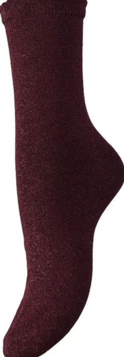 PCSEBBY GLITTER LONG SOCKS NOOS BC
