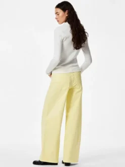 PCSELMA LW WIDE COLORED NOOS JEANS