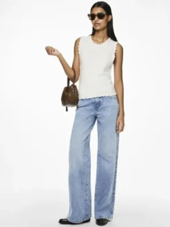 PCSELMA LW WIDE JEANS LB NOOS BC