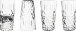 Picnic Juni tumbler, 4-pcs (6) Clear