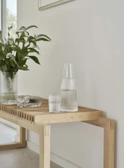 Pilastro karaff med dricksglas 1 l. clear