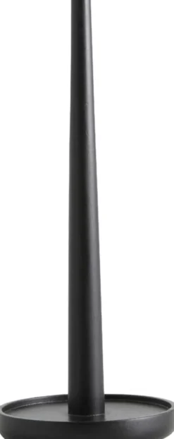 PIPER paper towel holder, wood - black