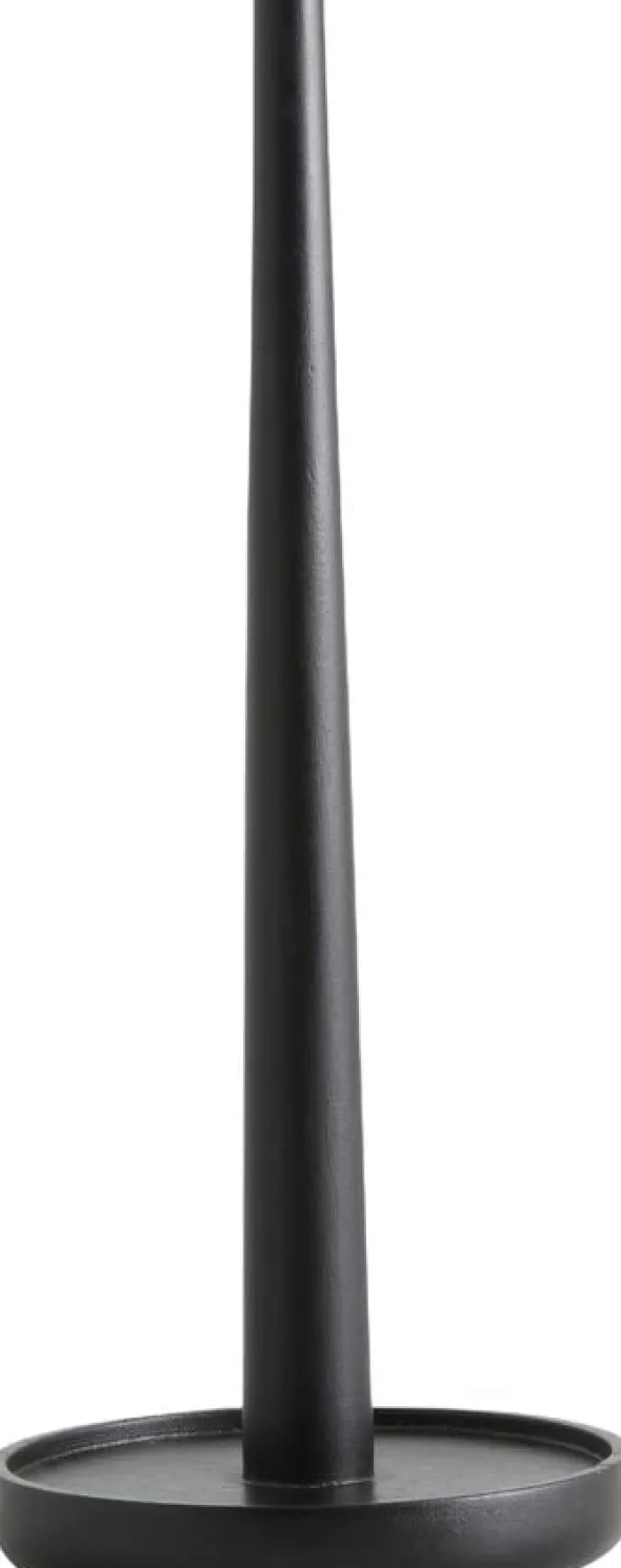 PIPER paper towel holder, wood - black