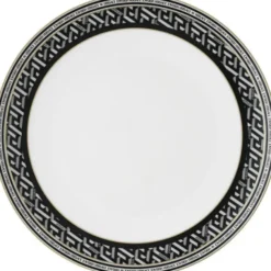 Plate 28cm, Signature Black, La Greca