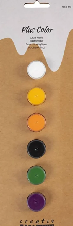 Plus Color Hobbymaling, 6x5ml.