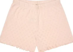 POINTELLE HEART SHORTS
