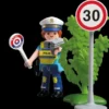 Police officer with speed