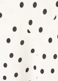 Polka dot midi dress