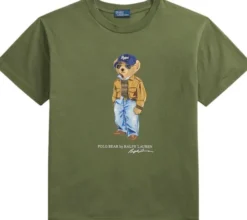 Polo Bear Cotton Jersey Tee