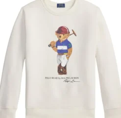 Polo Bear Fleece Sweatshirt Teens