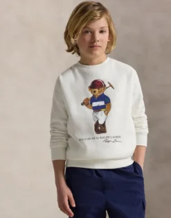 Polo Bear Fleece Sweatshirt Teens