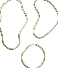 Pond Trivets - Set of 3 - Brass