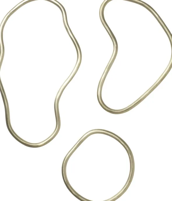Pond Trivets - Set of 3 - Brass