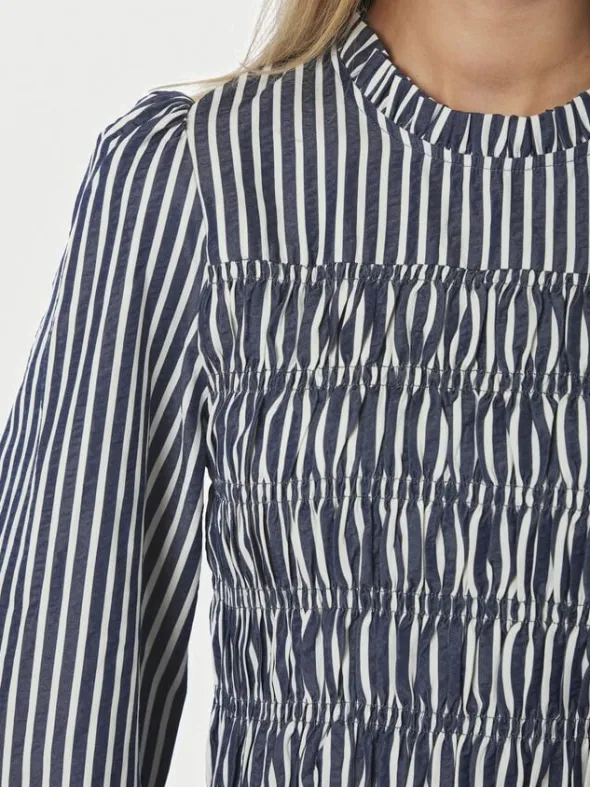 Possa Big Stripe Blouse