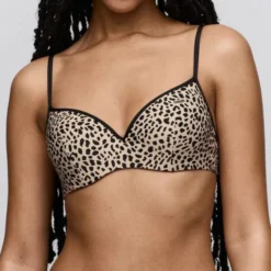 Pryce padded plunge bikini top