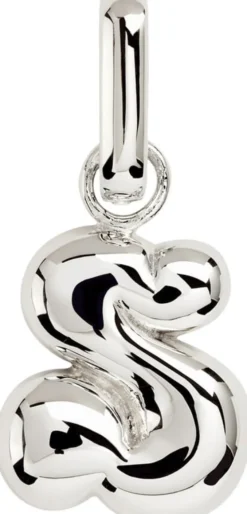 Puffer Letter Charm - S