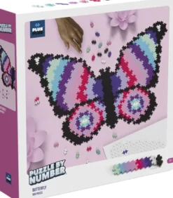 Puzzel by Number Butterfly