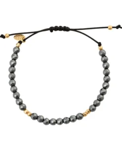 Rachel Hematite - Gold