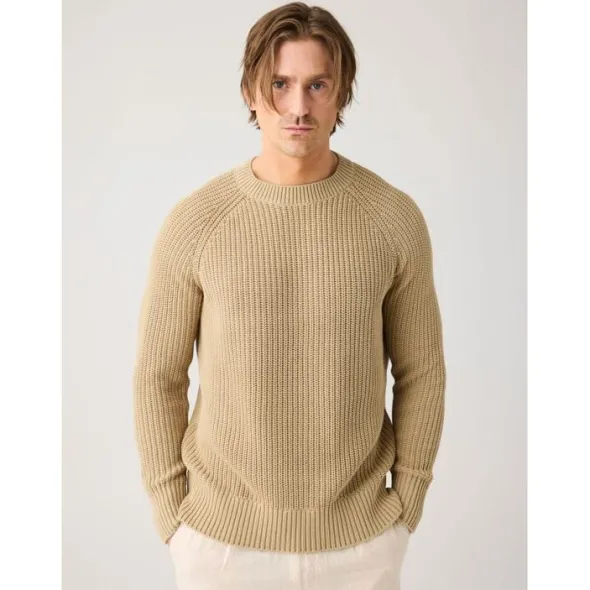 Raglan knit sweater