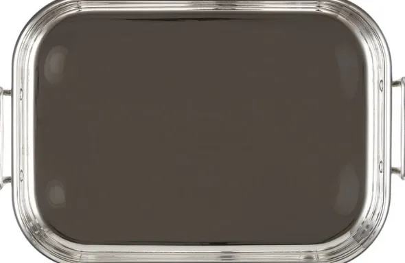 Rektangulær bradepande 3-ply rustfrit stål