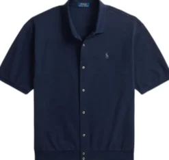 Relaxed Fit Cotton Mesh Shirt