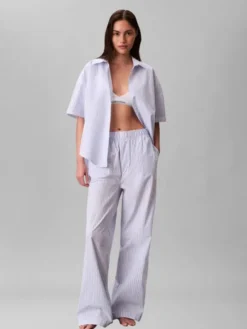 RELAXED POPLIN SS SHIRT