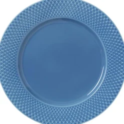 Rhombe Color Middagstallerken Ø27 cm blå