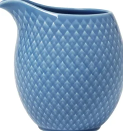 Rhombe Color Mælkekande 39 cl blå porcelæn