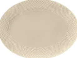Rhombe Earth Ovalt serveringsfad 35x26. 5 cm marble